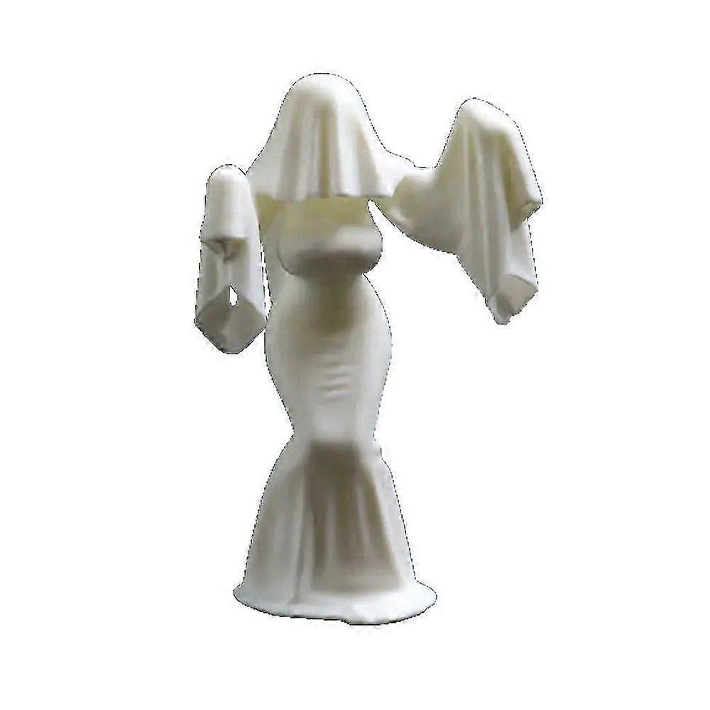 Halloween Ghost Lady Desktop Ornament