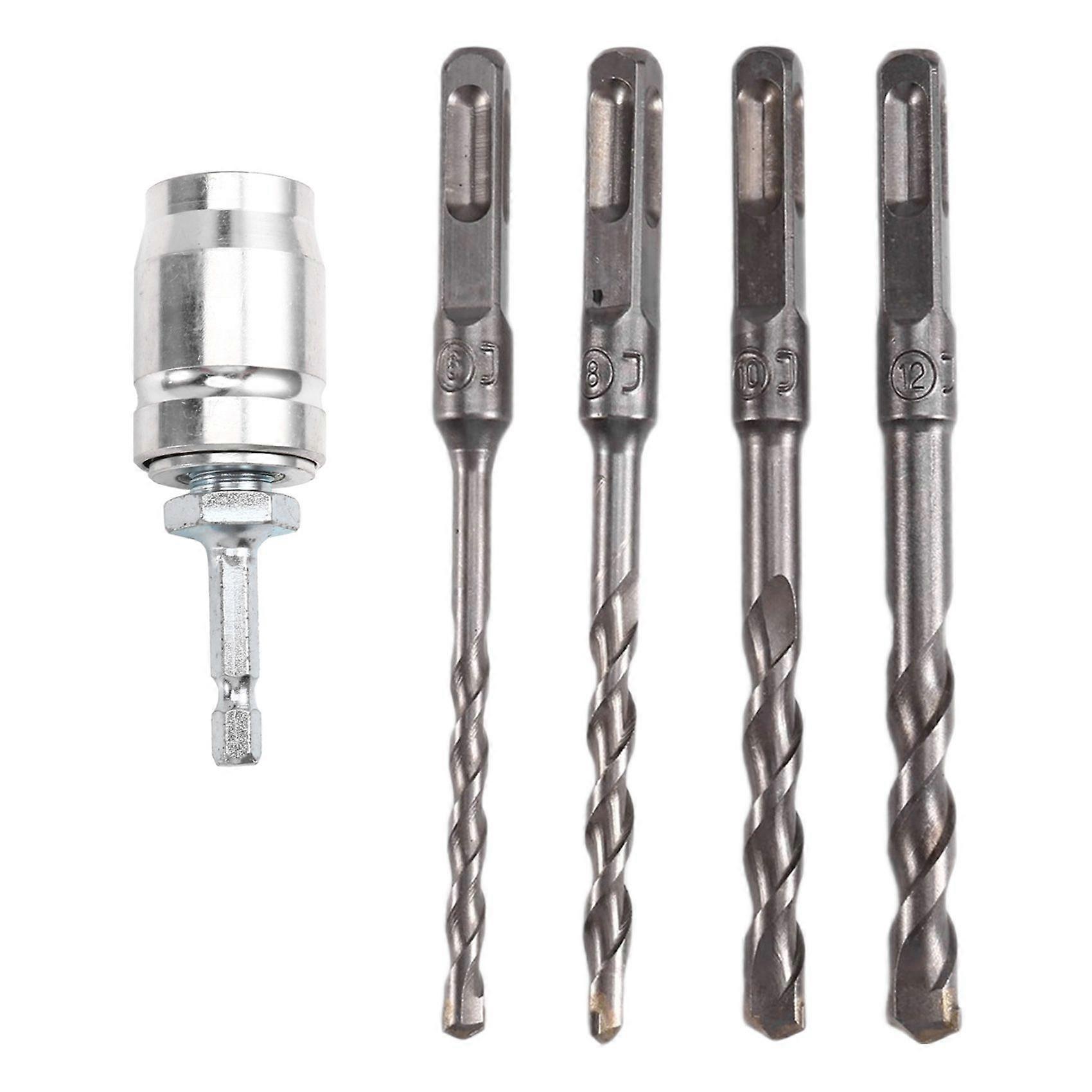 Electric Hammer Adapter Electric Drill to Hammer Square Handle with Drill Head Quick-Release Chuck