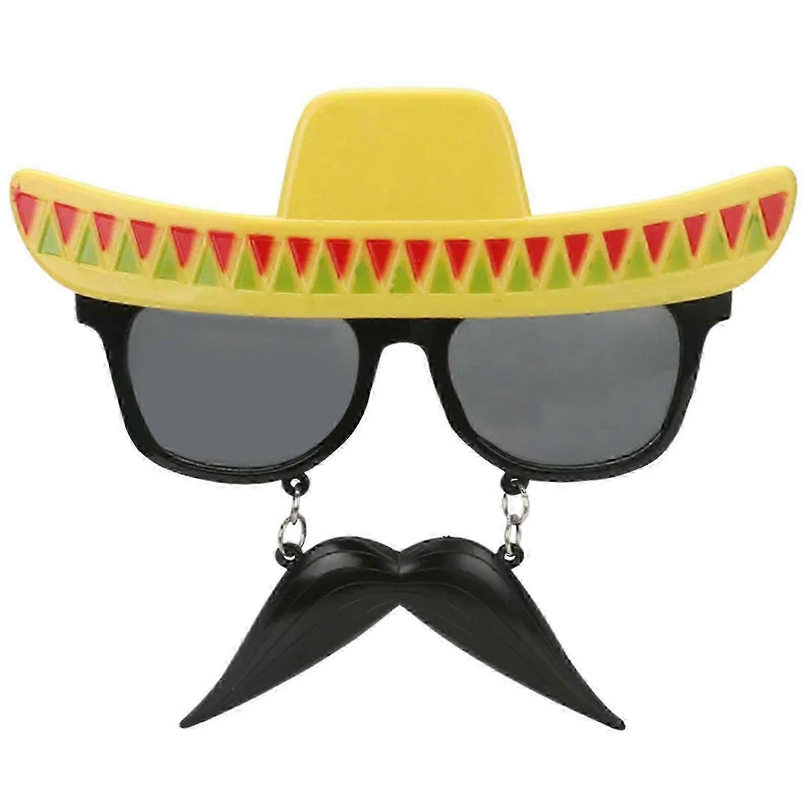 نظارات مضحكة للحفلات نظارات الجدة مع لحى الشارب نظارات هالوين للرجال النساء تأثيري حدث حفلات الشاطئ-جيد