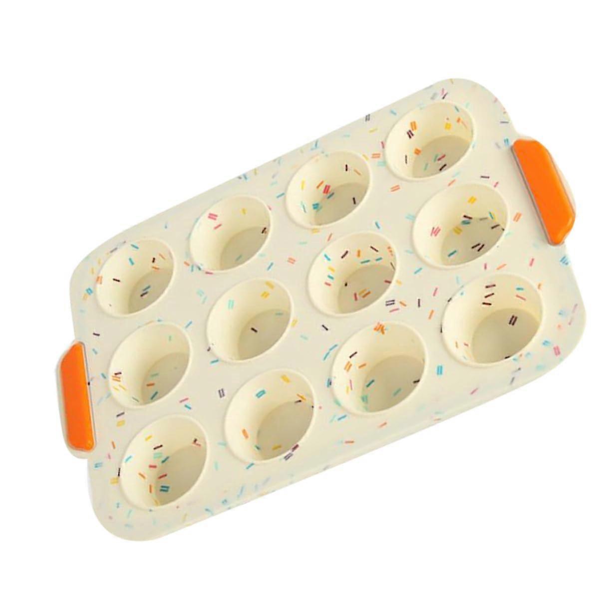 Silicone Bunny Cake Mold Non Stick Baking Pan for Cookies Pudding Pastry Khaki