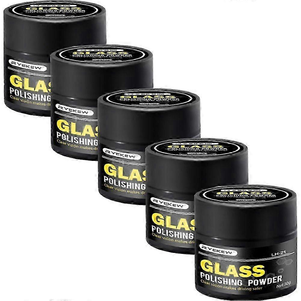 Glass Polishing Compound Powder Detergent Window Cleaner Glasses Scratch Remover Car Glass Cleaning Powder Safe Windshield