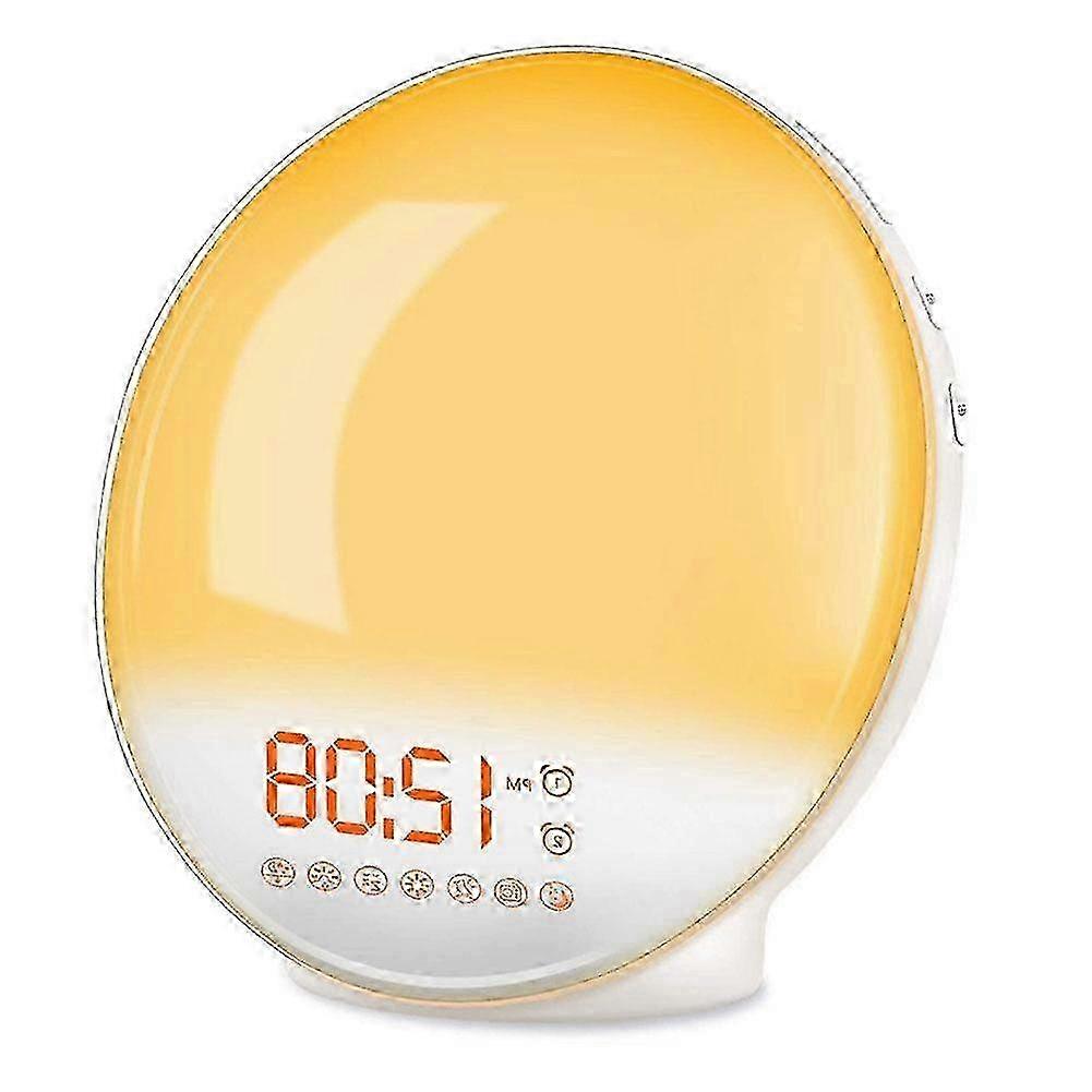 Sunrise Simulation Alarm Clock with 25-26 Second Light Wake-Up