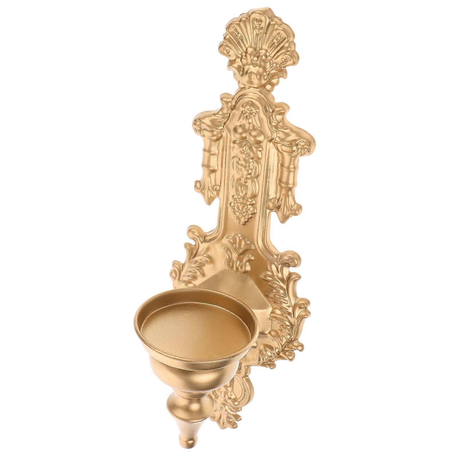 Decorative Wall Sconce Candle Holder Iron for Home Use