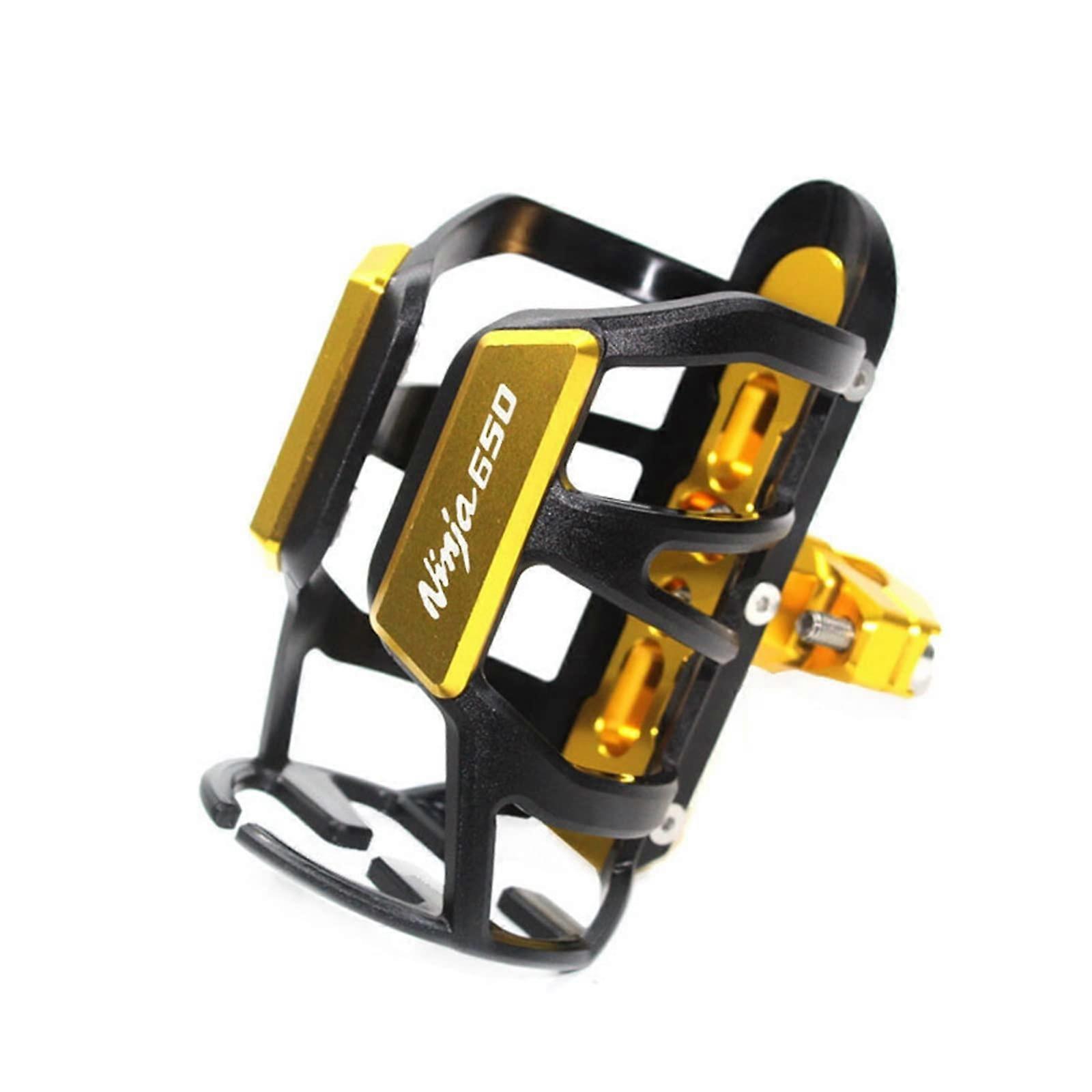 Motobike Bottle Cages Compatible Water Bottle Cup Holder Gold Ref: 6514