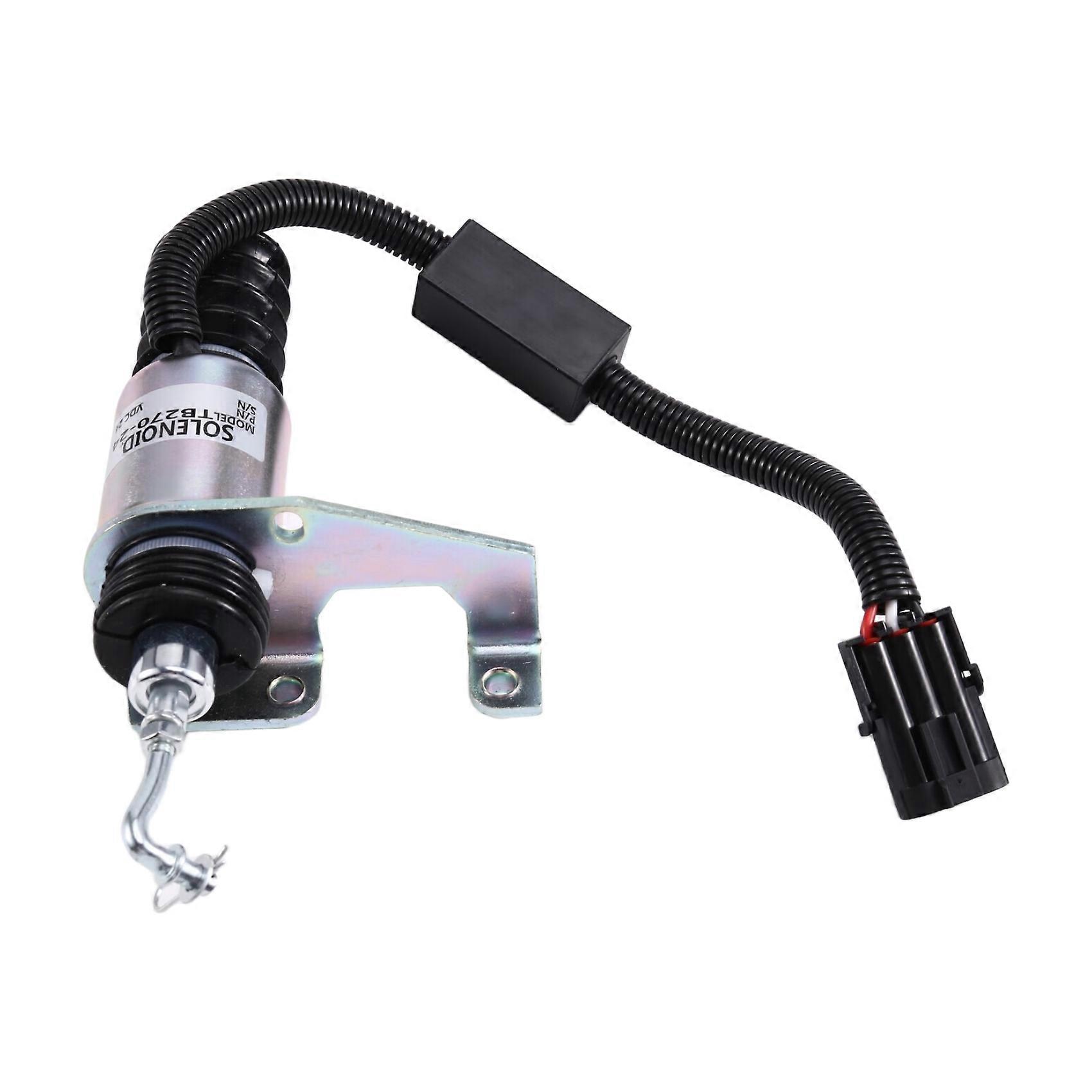 TB270 24V Electromagnet Flameout Solenoid Valve for Diesel Generator Set Start Stop Flameout Throttle Control Switch