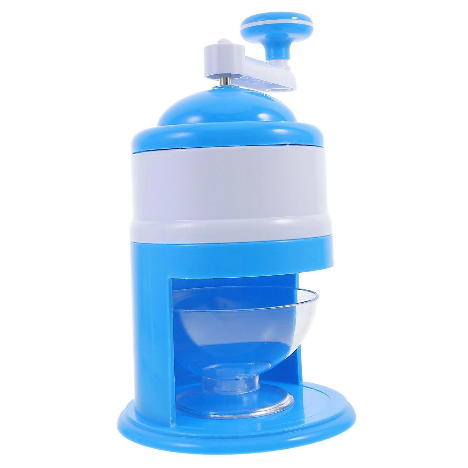 Manual Ice Crusher Handheld Shaver for Fresh Crushed Ice Drinks and Desserts at Home