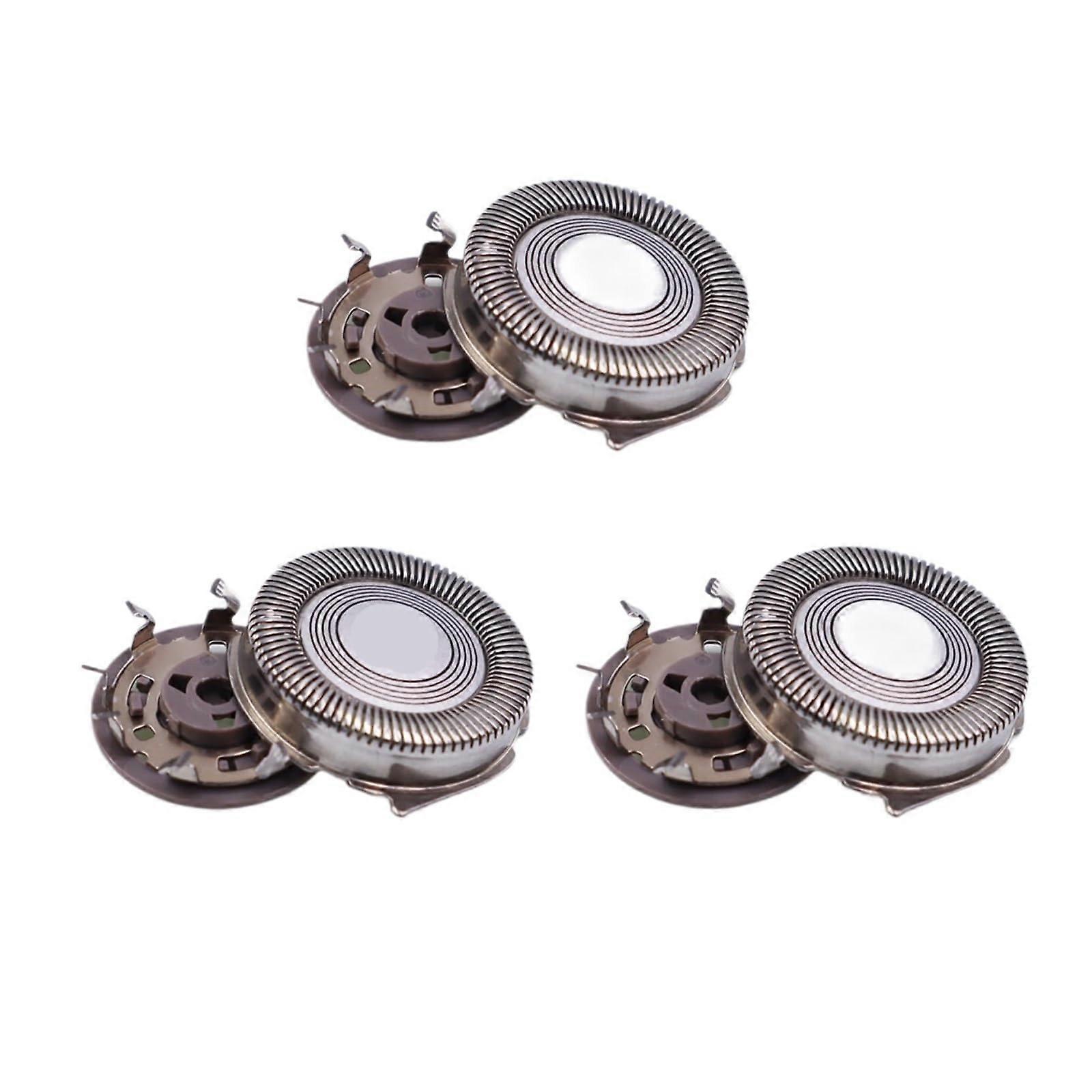 SH60 Replacement Heads 3 Pack for Philips Series 6000 S6810 S6820 S6850 Exact Fit Gentle Shave