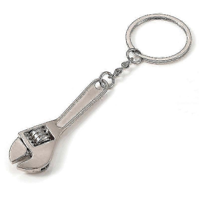 Portable Adjustable Wrench Keychain for DIY Repair, Compact Spanner for Men