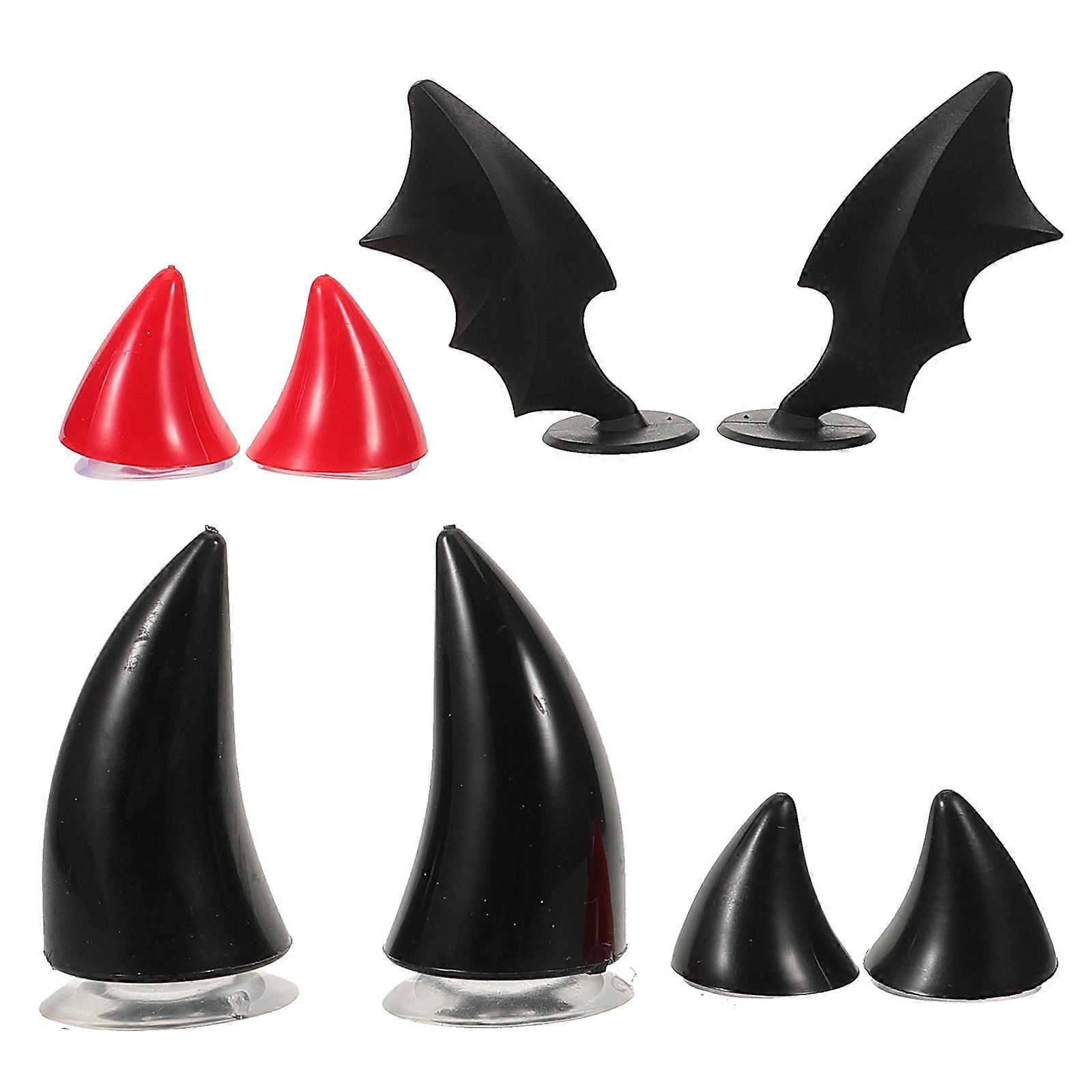 Motorcycle Accessories Horns for with 4Pair Decorations