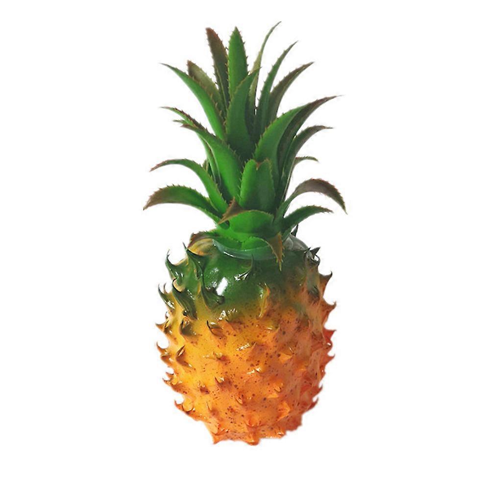 Simulation Pineapple Model for Decoration 3Pcs Realistic Fruit Props