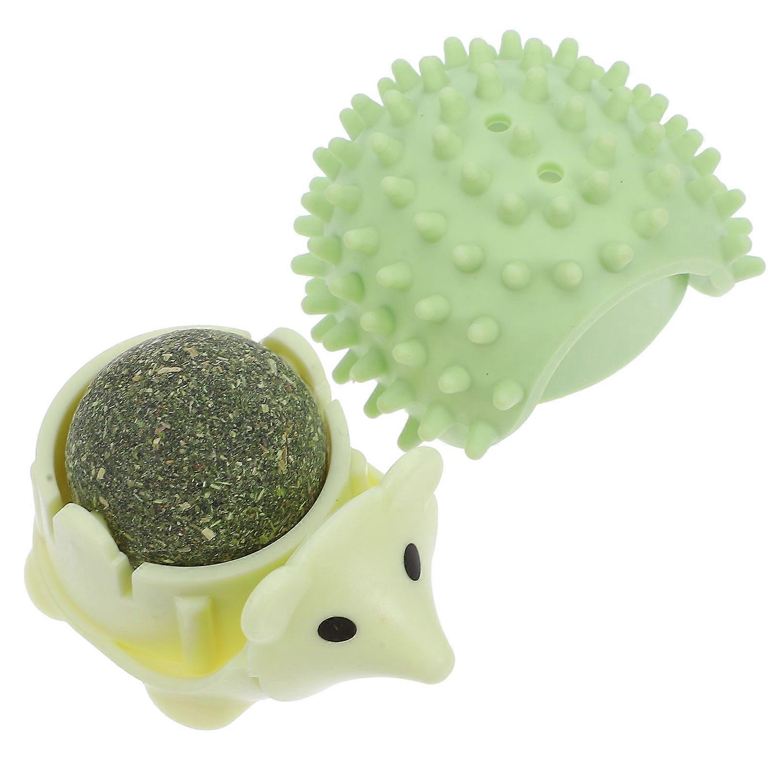 Catnip Toys Hedgehog Interactive Cat Exercise Toy for Indoor Cats