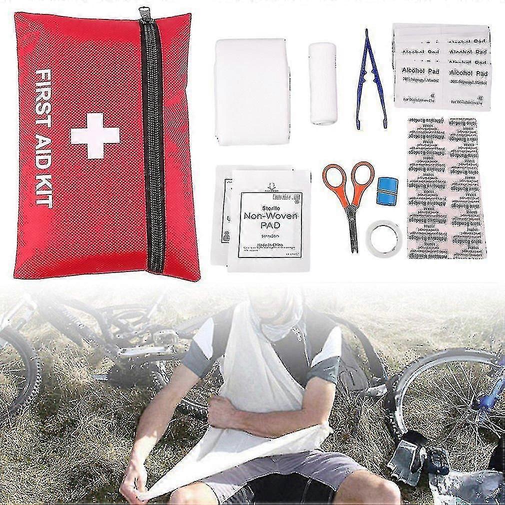 1pc 12types Camping Emergency Survival Tools All In One Tool First Aid Kit