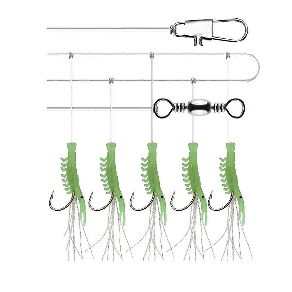 Fishing Lure Hook Bait Hook for Effective Catch 6 Strings Set