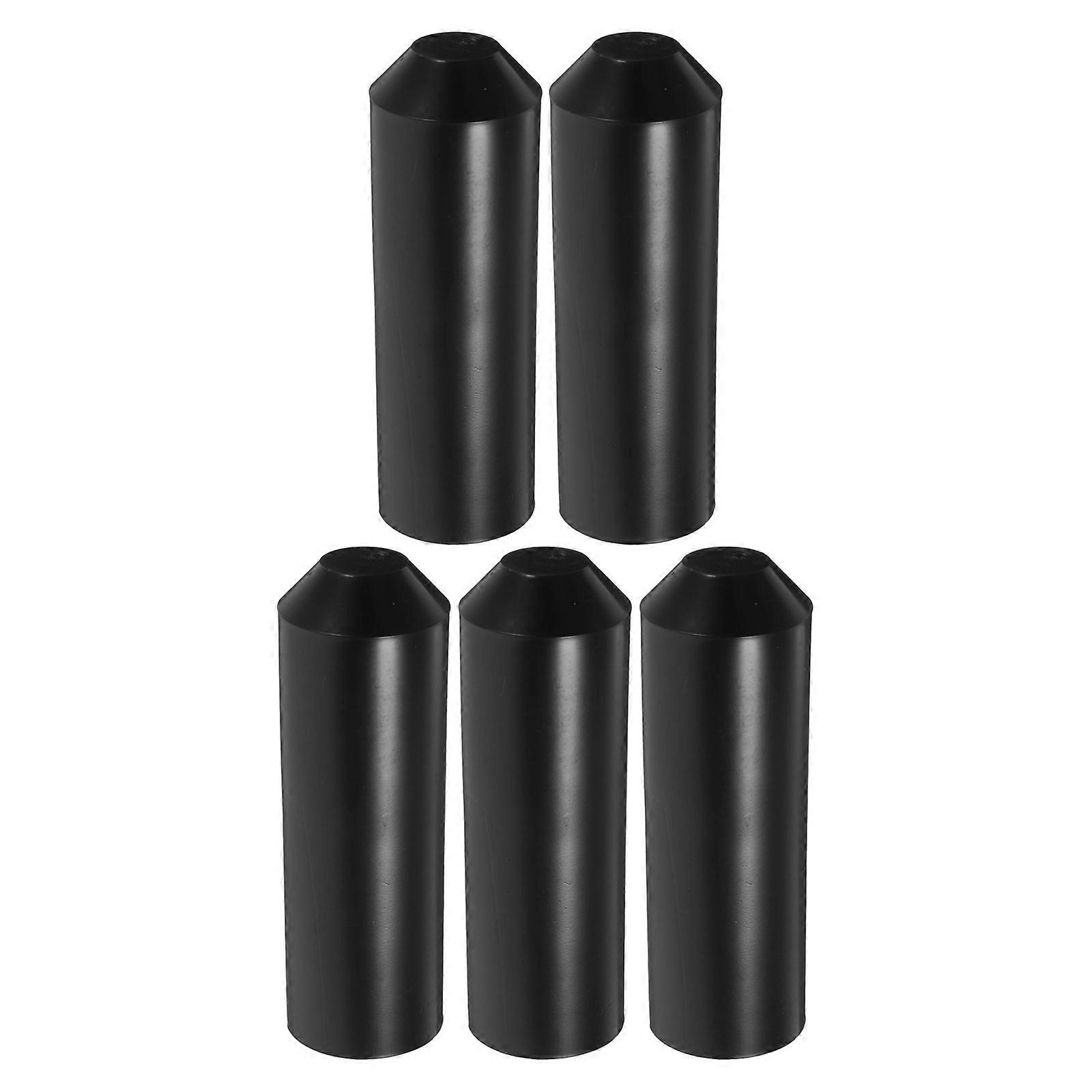 Polyethylene Heat Shrink End Cap for Cable with Adhesive Spiral 5Pcs
