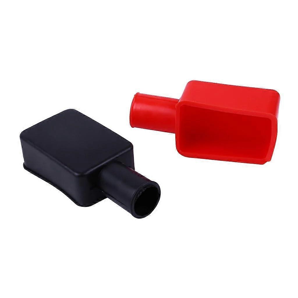 2pcs Battery Terminal Covers Universal Car Protector Caps for Wire Connector Easy Installation