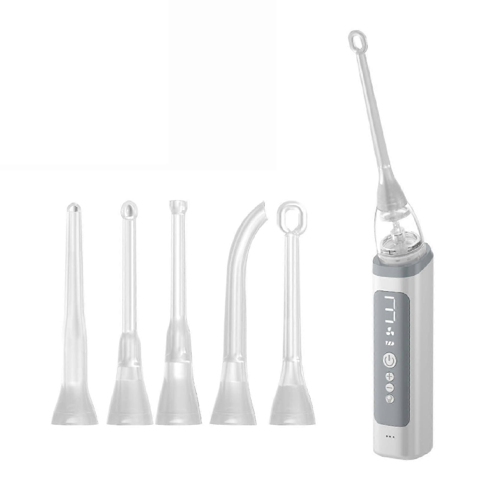 Electric Tonsil Stone Remover Kit with LED Display and Adjustable Suction Modes for Bad Breath