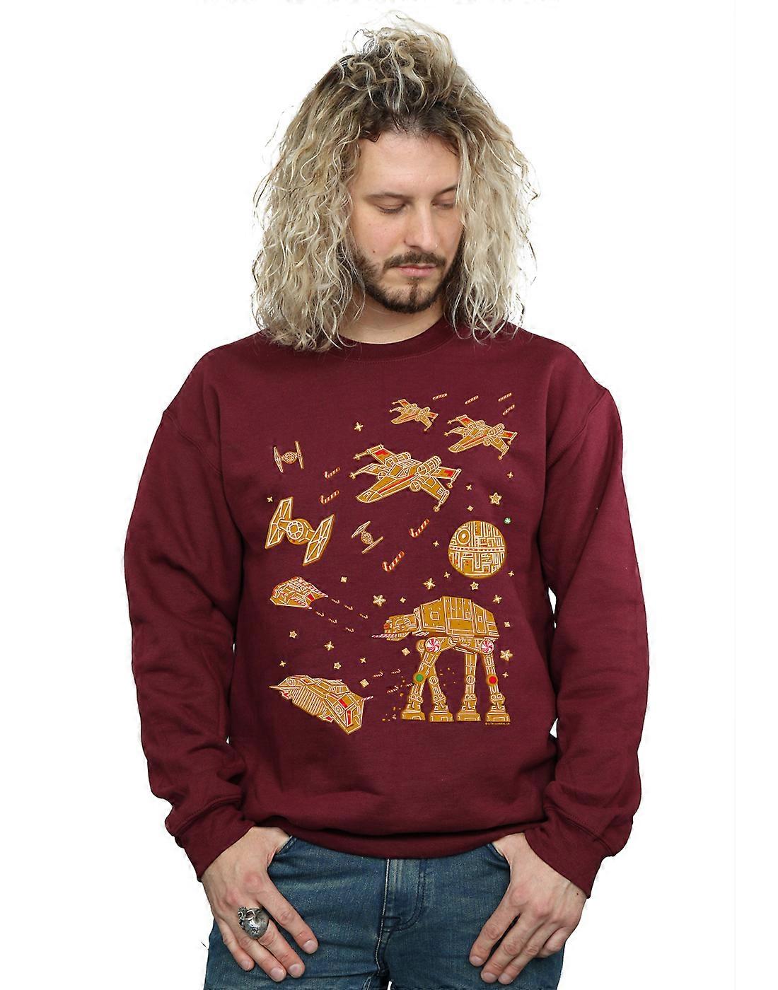 Star Wars Men's Gingerbread Battle Sweatshirt
