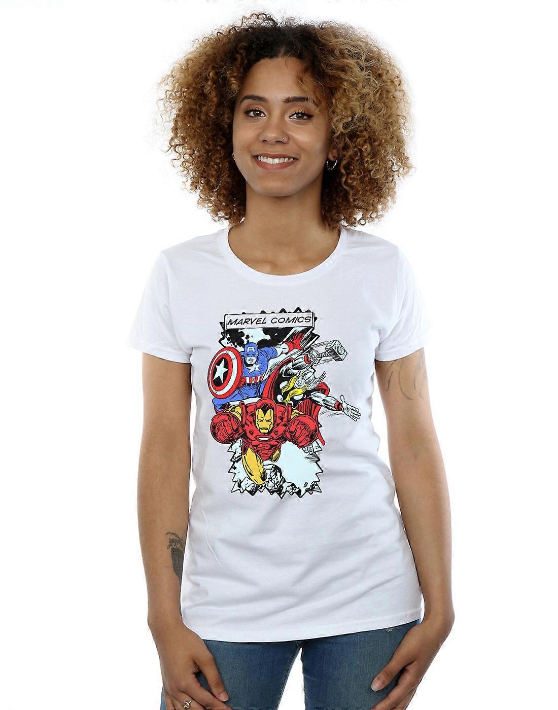 Marvel Women's Comic Characters T-Shirt