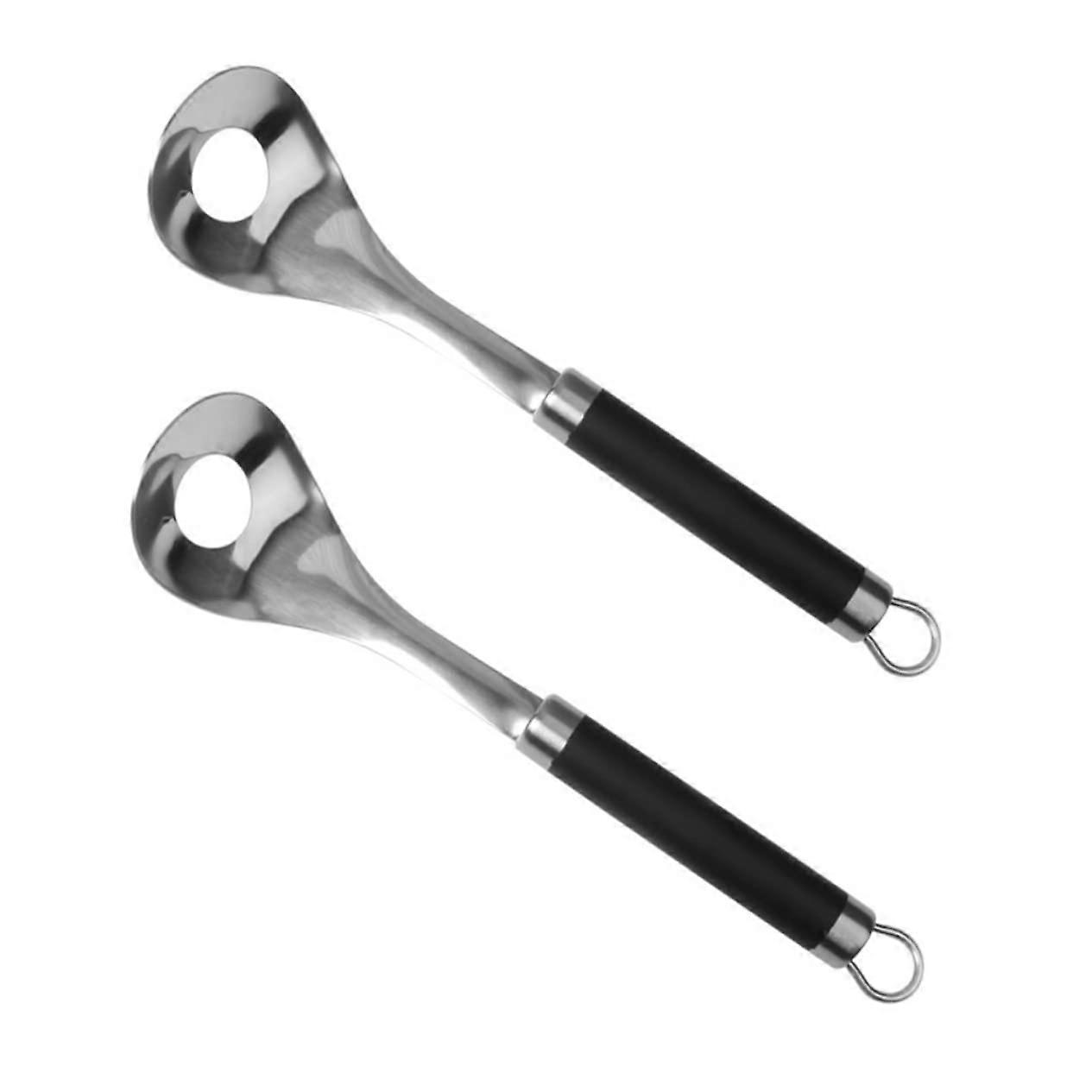 2PCS Meatball Maker Spoon Set with Ergonomic Grip for Easy Meatball Shaping and Cooking