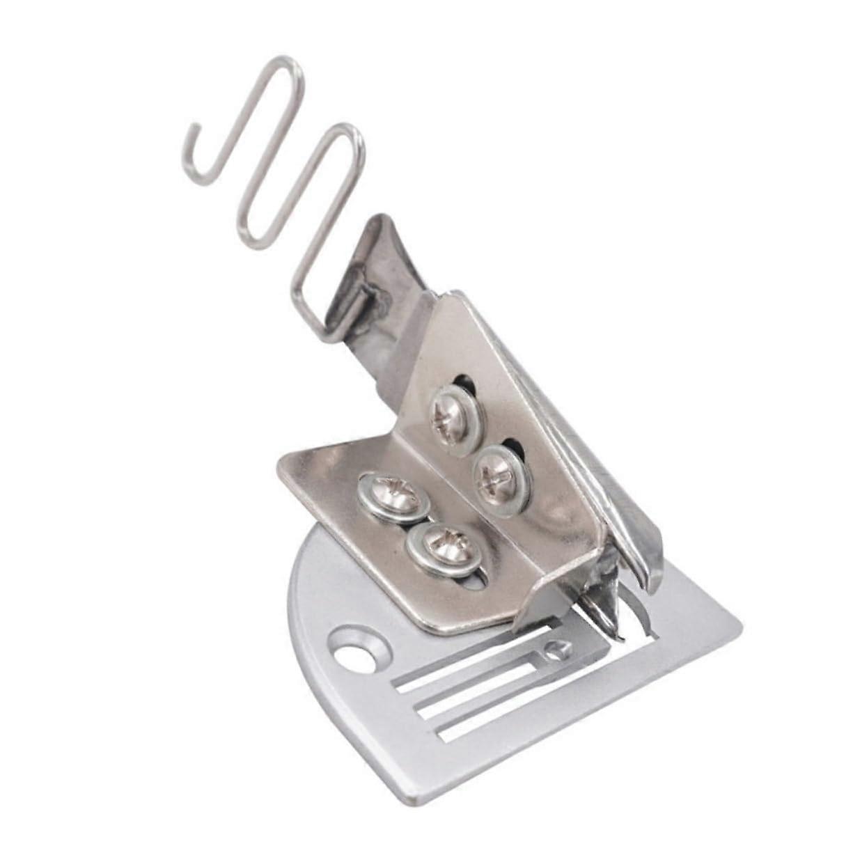 Sewing Machine Binder with FourFold Edge Folder for Lightweight Fabrics, Stainless Steel Overlock Attachment