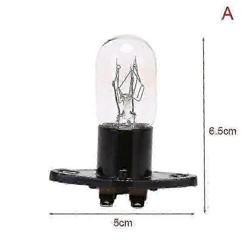 230V 20W Microwave Oven Bulb with Holder, Base Replacement Design