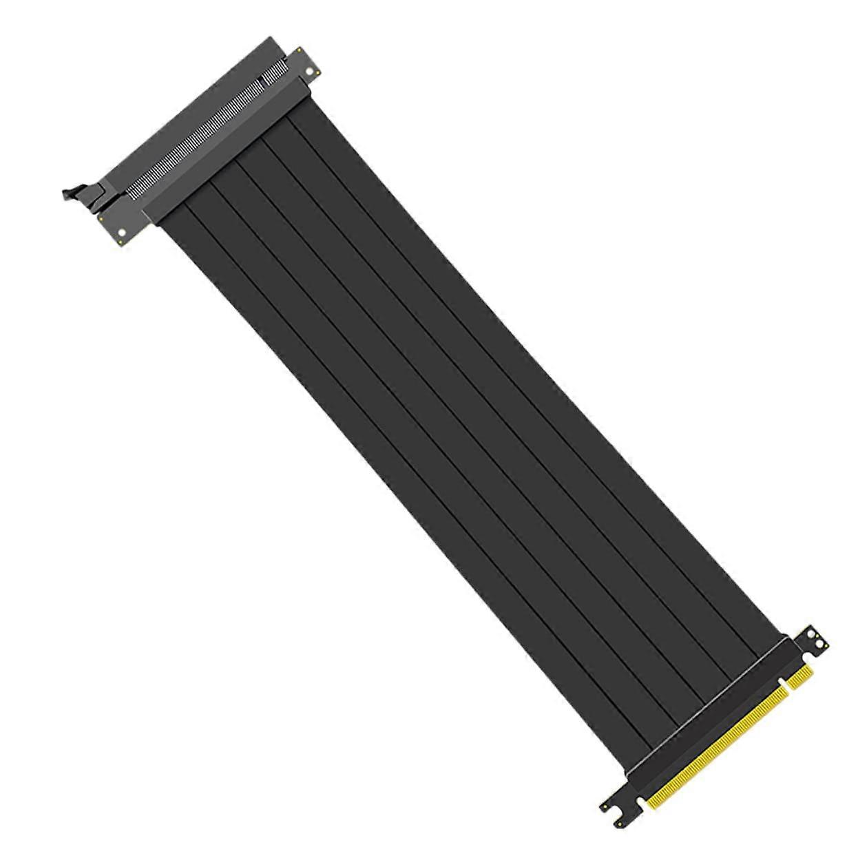PCIe 4.0 GPU Riser Extension Cable 180 Degree Speed Signal Transfer Strong Shielding