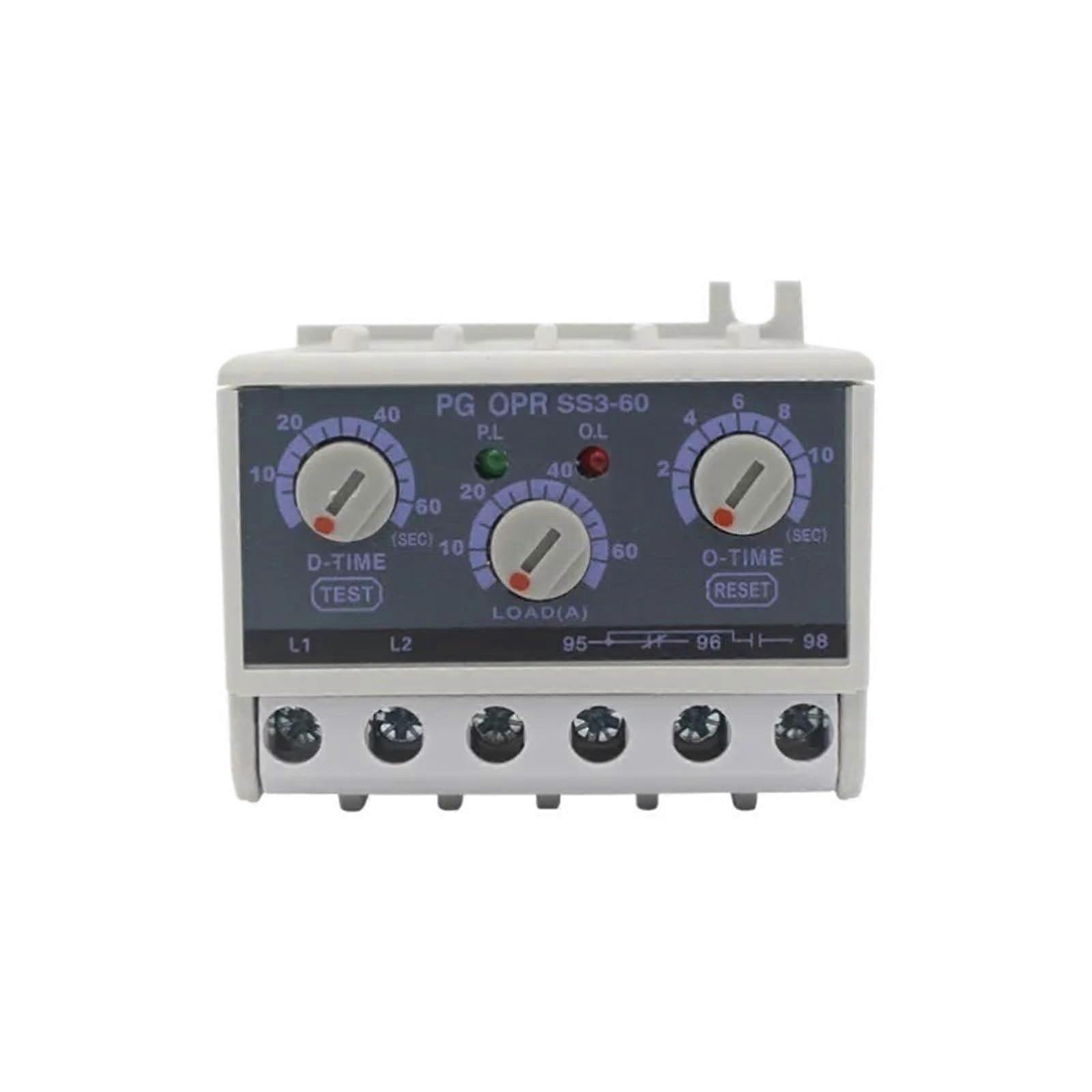 PG06SS3440 Motor Protection Relay 560A Adjustable Trip Delay Phase Loss Overload Relay