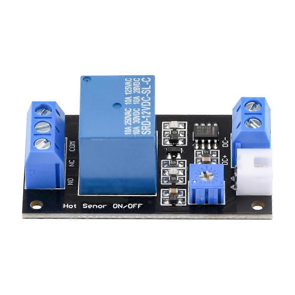 Thermistor Relay Module Temperature Controller DC 12V Adjustable Temperature Control Switch Sensor Module Thermostat Regulator