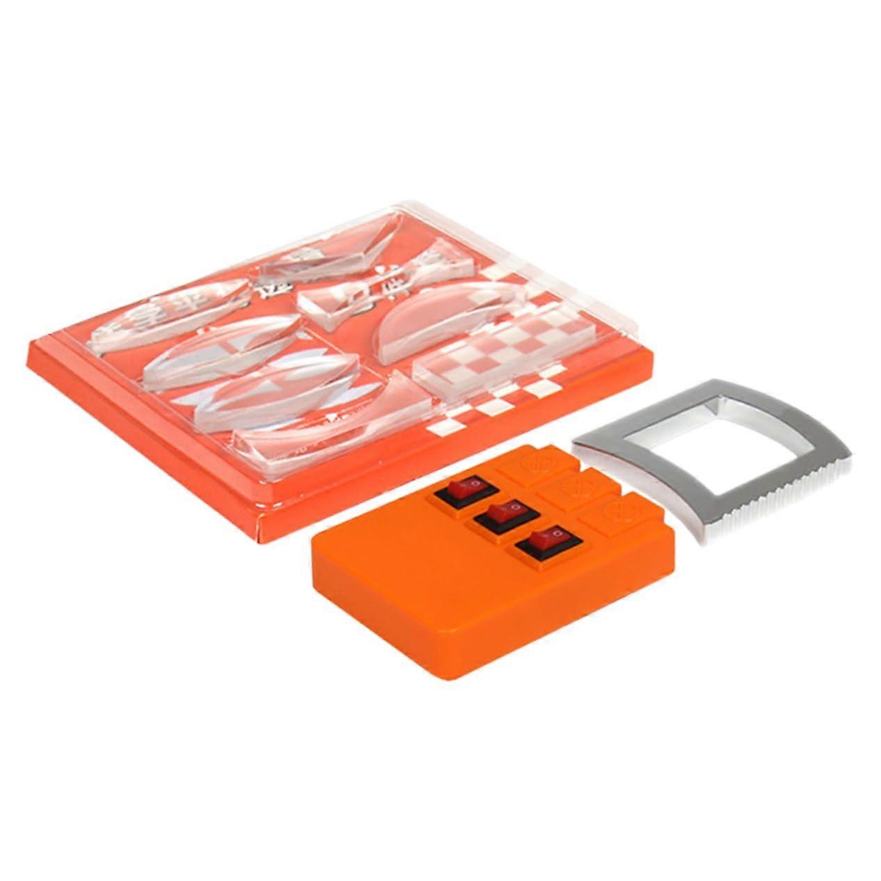 Physics Optics Experiment Kit with Multifunction Reflector Lens and Prisms for Educational Science