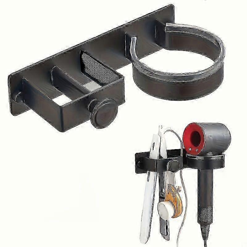 Wall-Mounted Hair Styling Tool Storage Rack