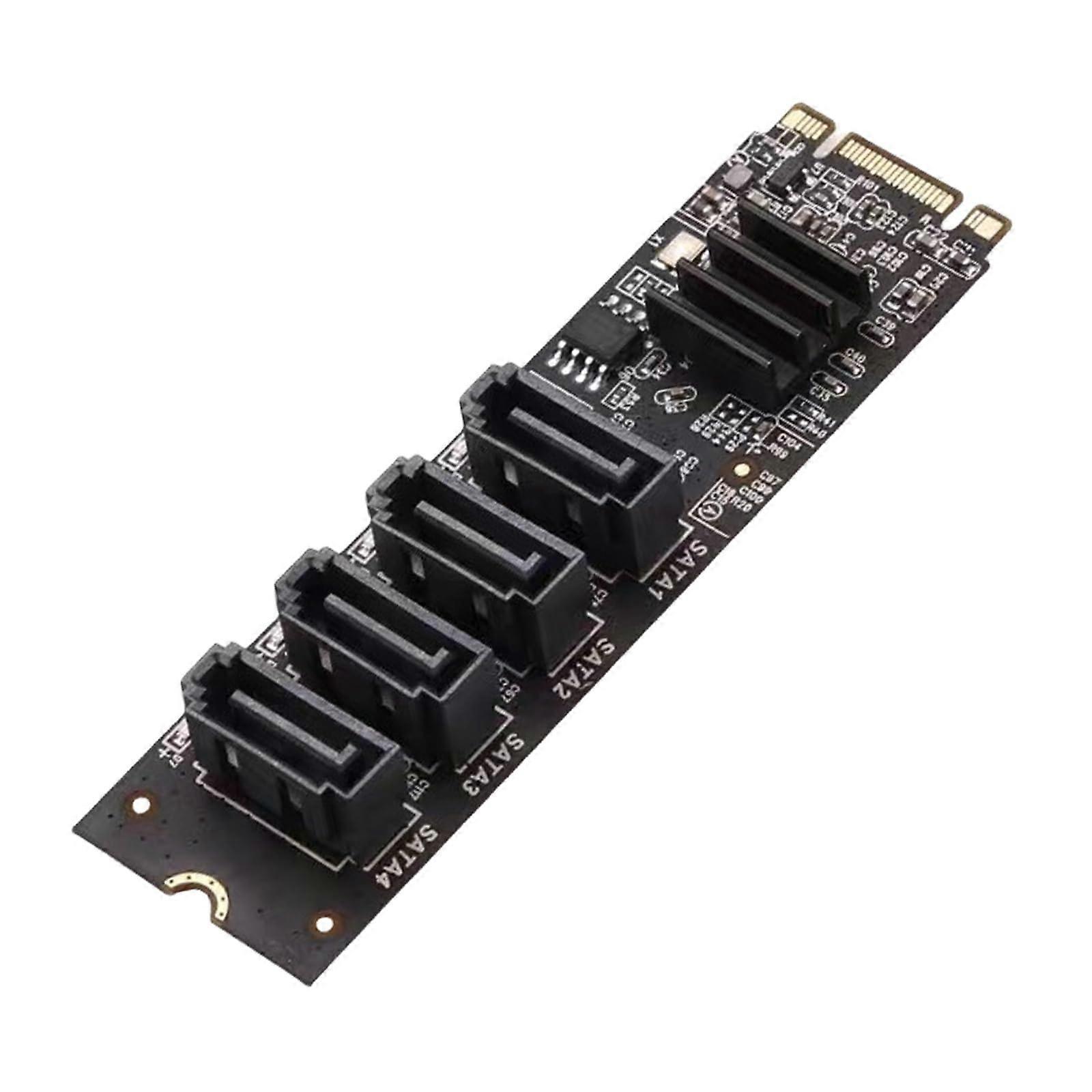 SATA 3.0 Expansion Card 4Port PCIe Adapter Speed Data Transfer Driver Installation