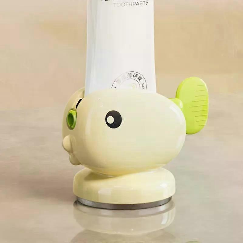 Suction Cup Punch-free Toothpaste Squeezer Manual Bathroom Accessories Rolling for A Smooth and Comfortable Brushing Experience