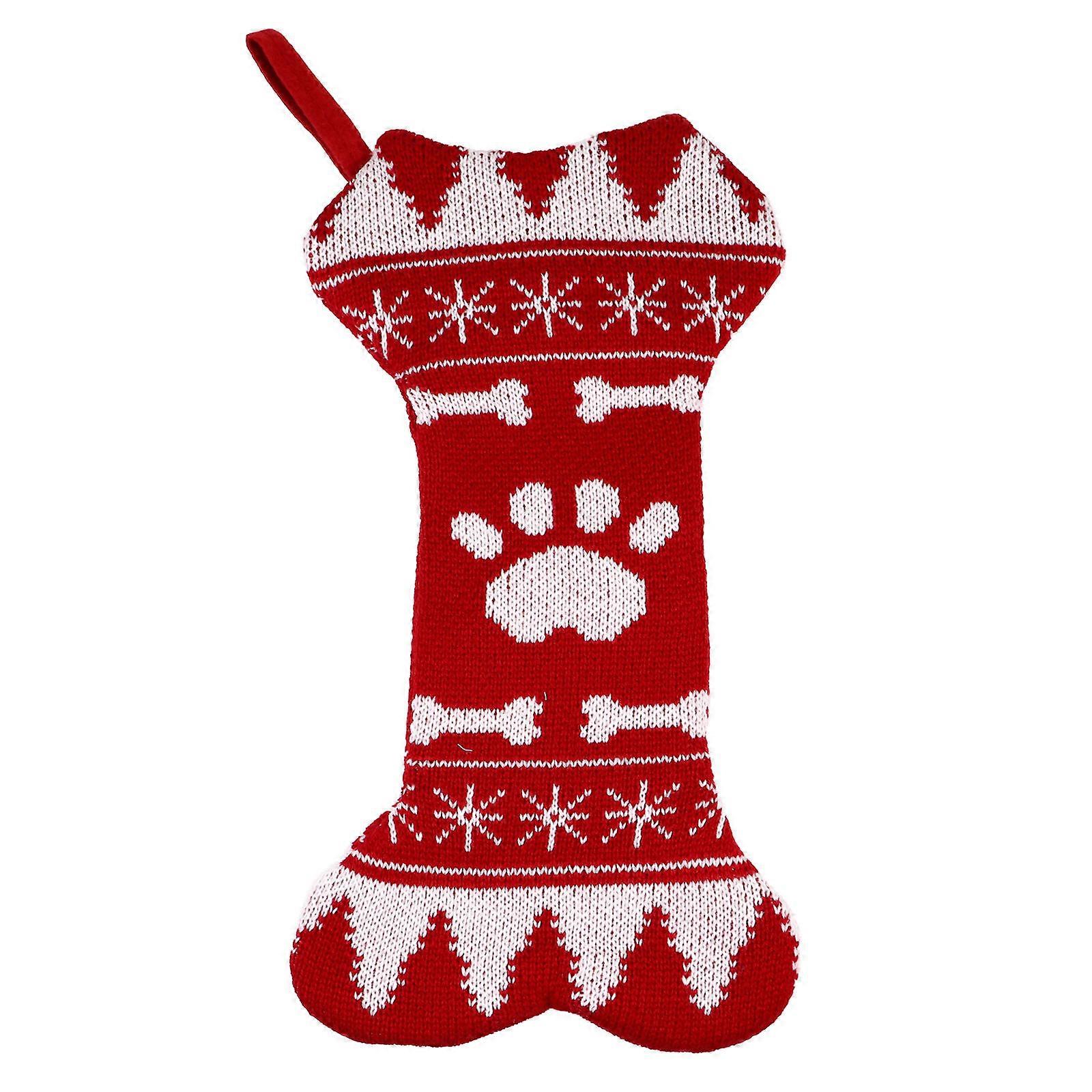 Stocking Pendant Christmas Stocking Gift Storage Decoration Shape 1Pc