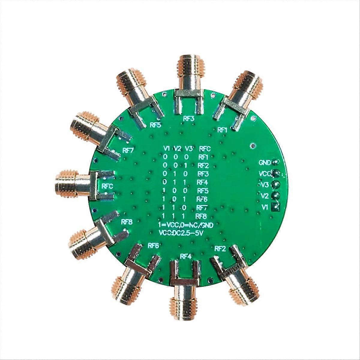 50KHz- 6GHz SP8T Switch Module 8 Select 1 Antenna Switch