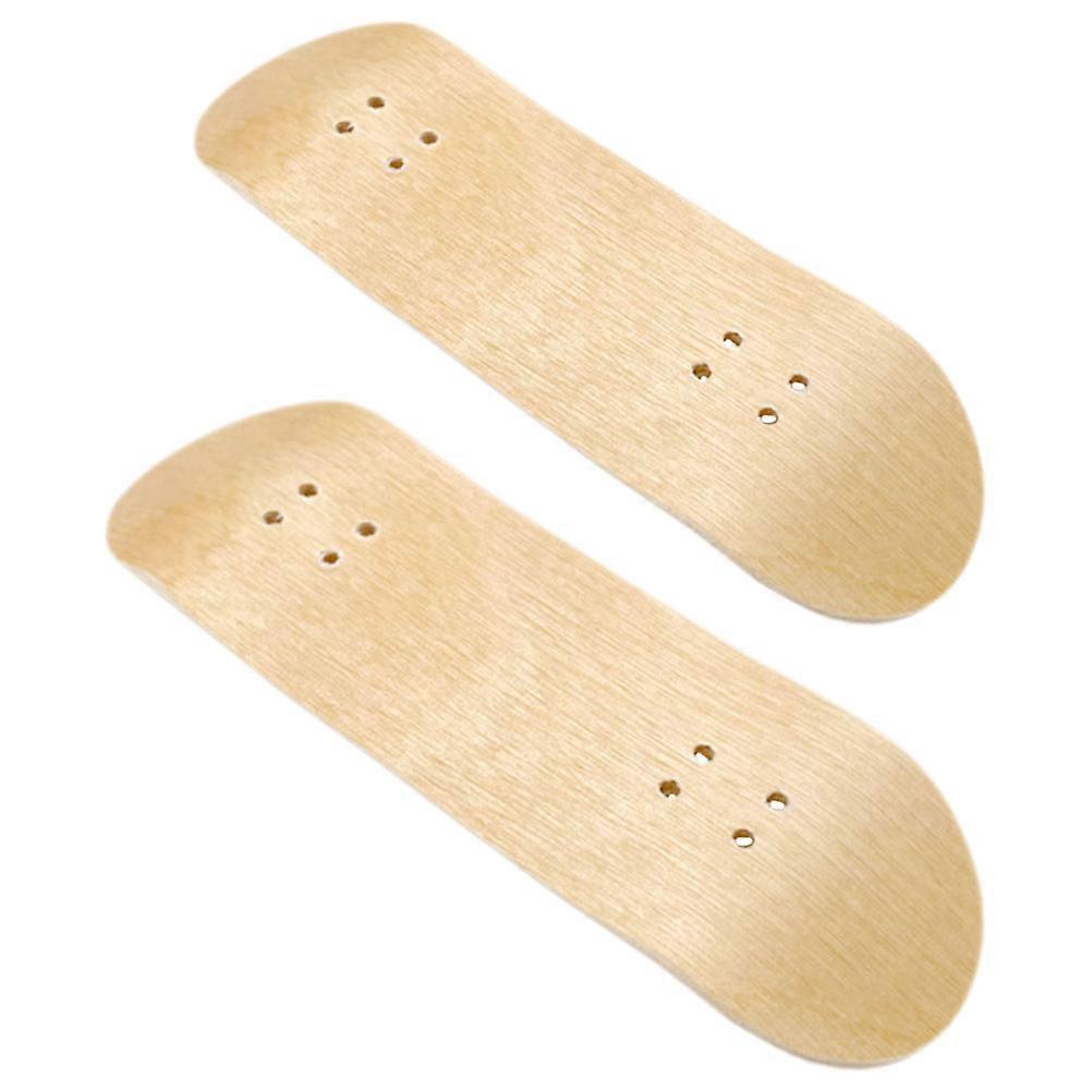 Mini Finger Skateboard Decks Maple Lightweight Durable 2Pcs