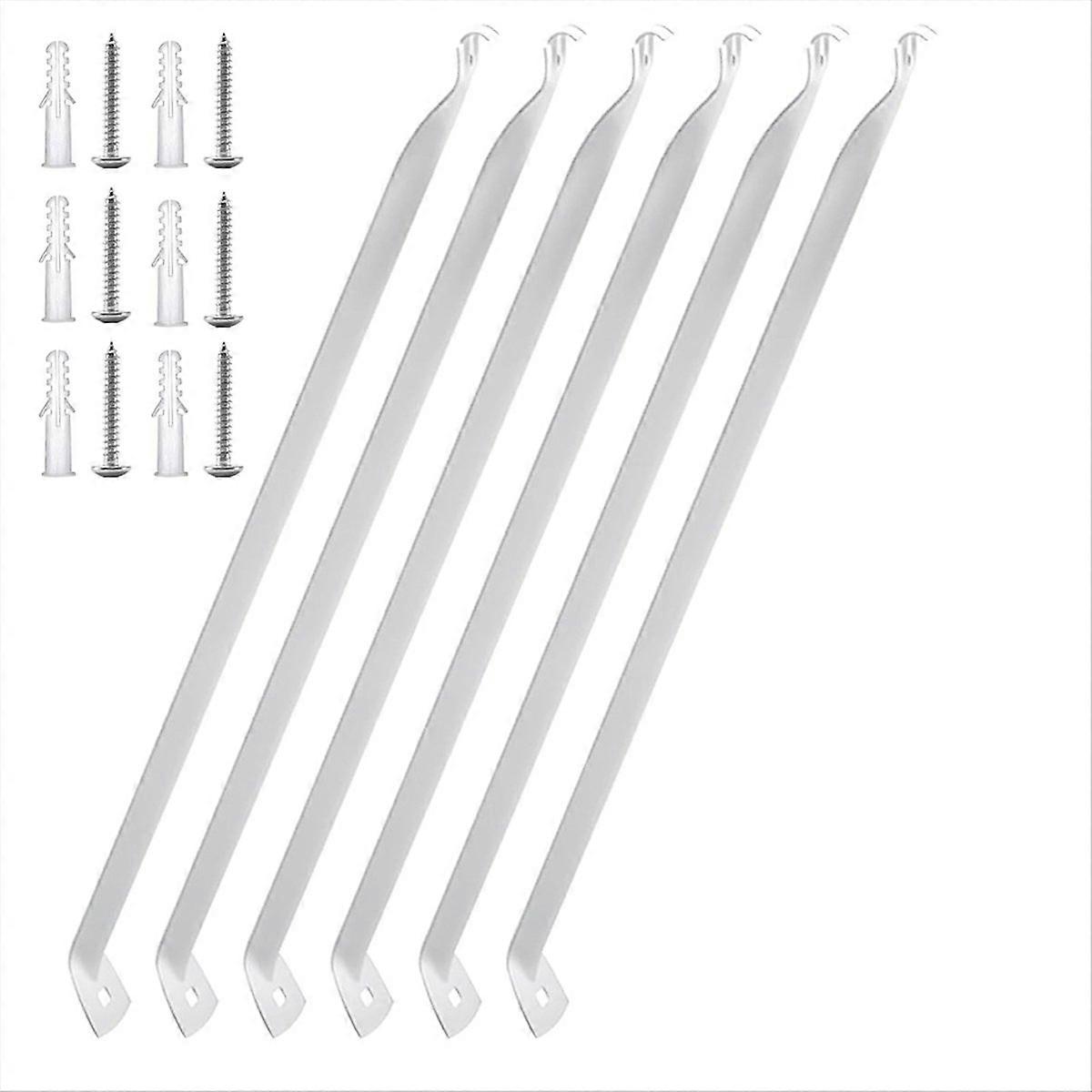 Wire Shelf Brackets, Support Brackets for 12-Inch Deep Wire Shelving