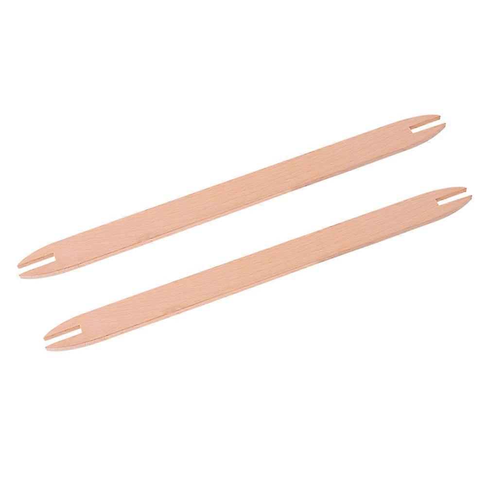 DIY Knitting Tools Wooden Shuttle for Knitting 2Pcs Sweater Craft Tools