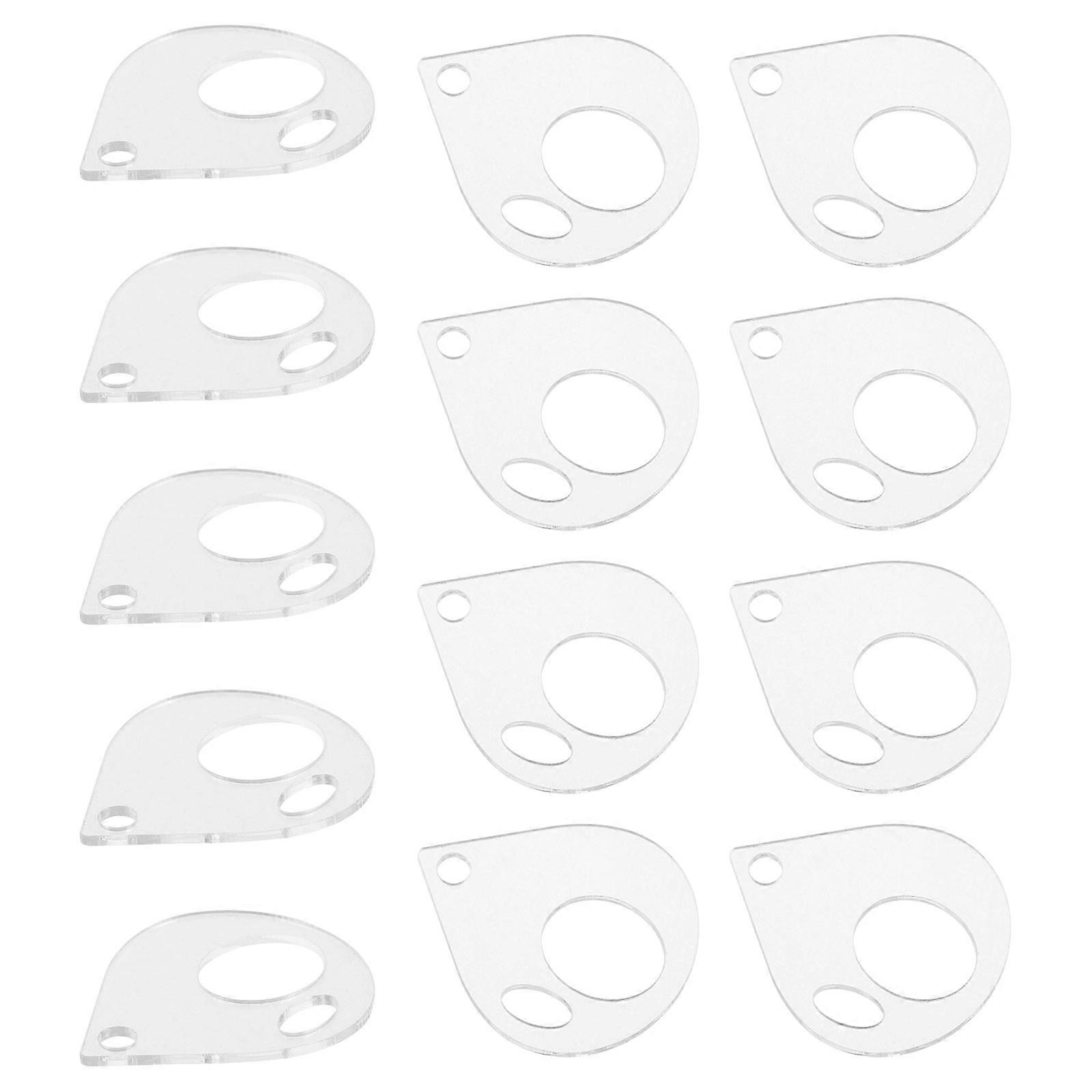 Sewing Thread Holder for Embroidery Using 20Pcs Clear Acrylic Bobbins