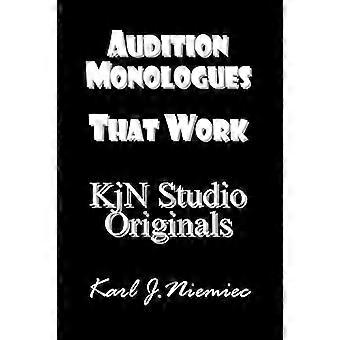 Auditionmonologer, der virker : Kjn Studio Originals