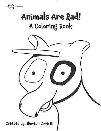 Animals Are Rad!: a Coloring Book