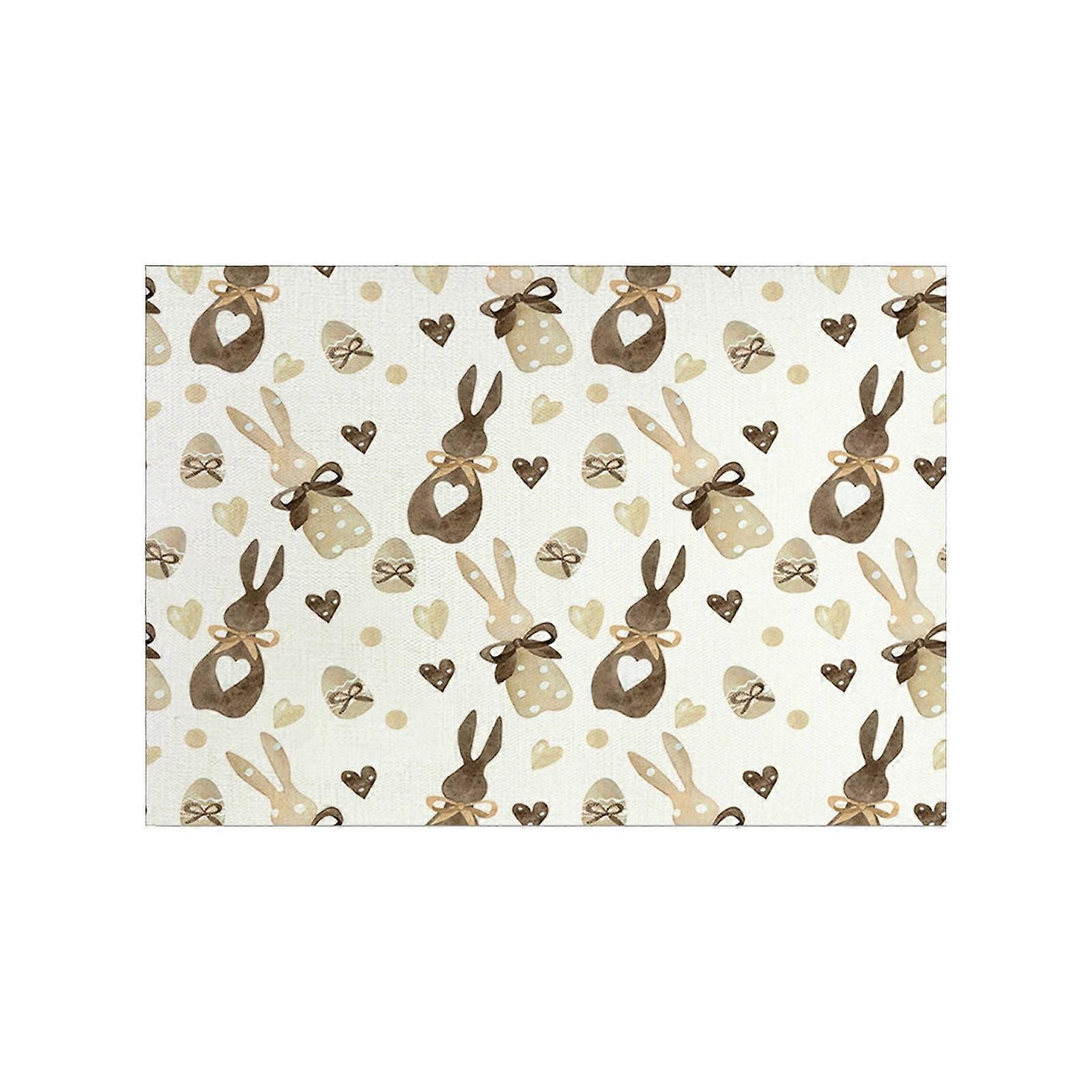 Easter Decor Easter Bunny Egg Placemats Are Practical Beautiful and for Easter Decorations