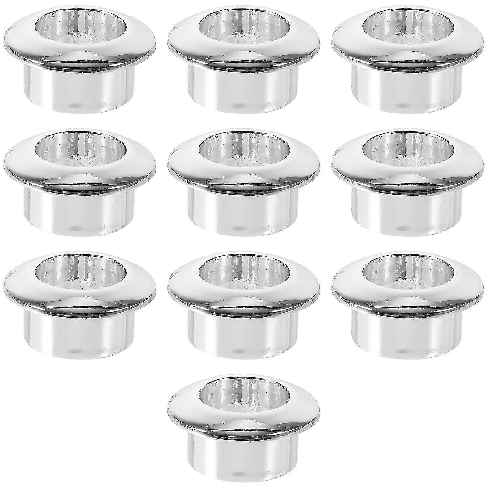 10pcs Practical Desk Grommets for Computer Table Cable Hole Covering