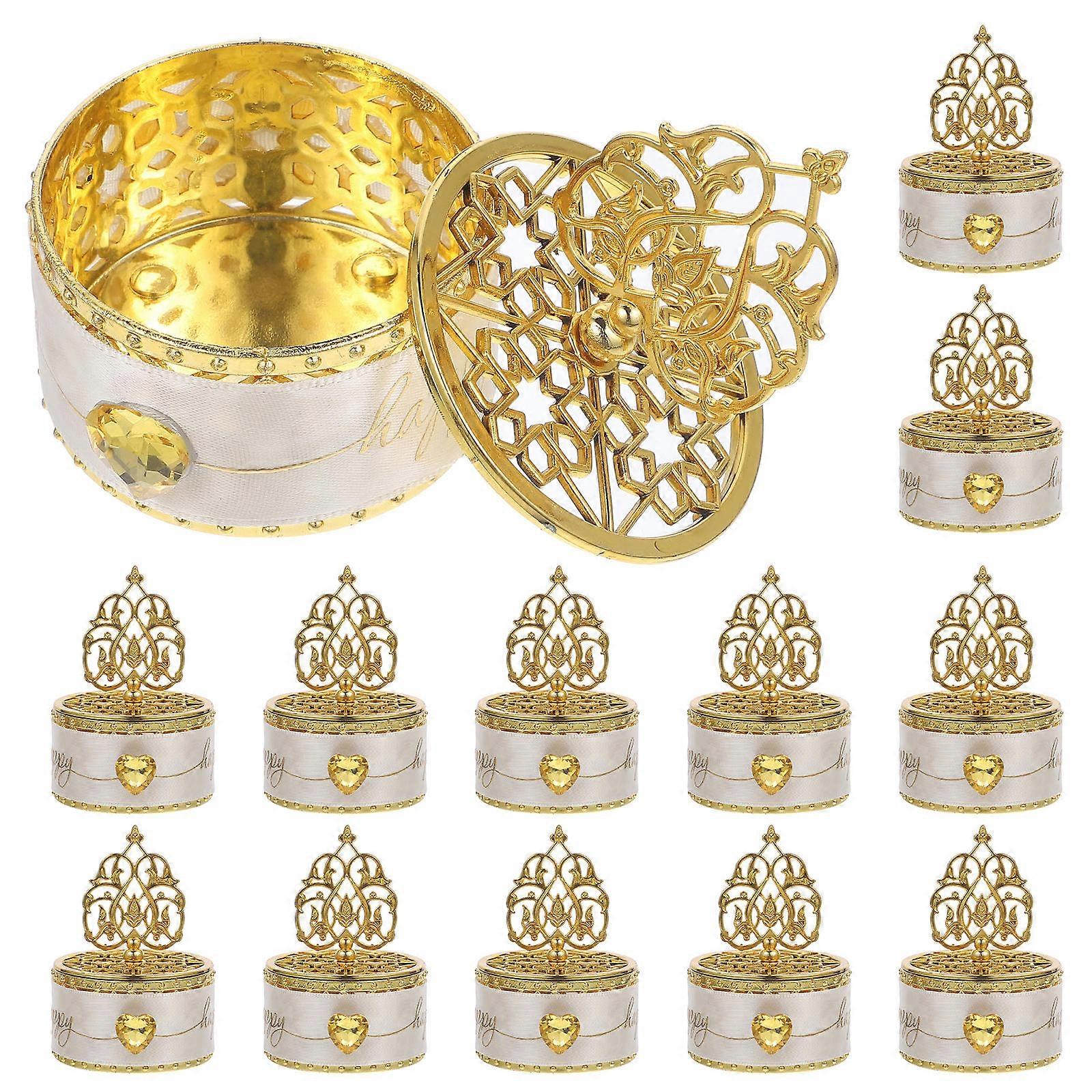 Plastic Wedding Candy Box for Storage with 12Pcs Small Gift Containers