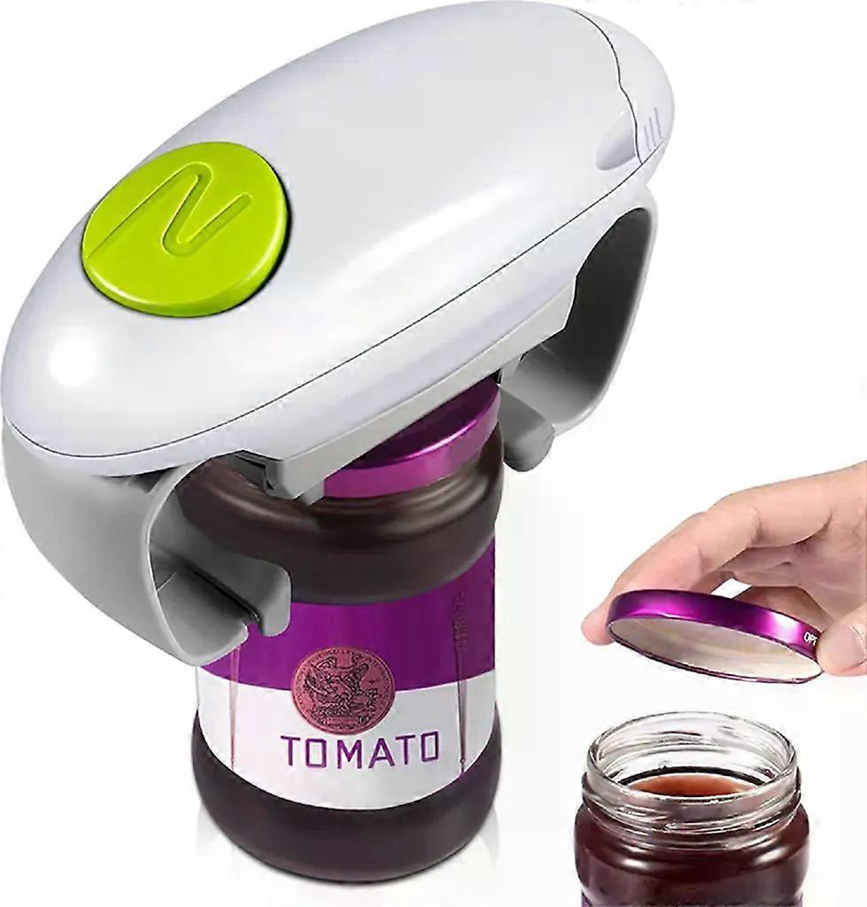 Automatic jar opener, higher torque for improved performance when opening jars (green)