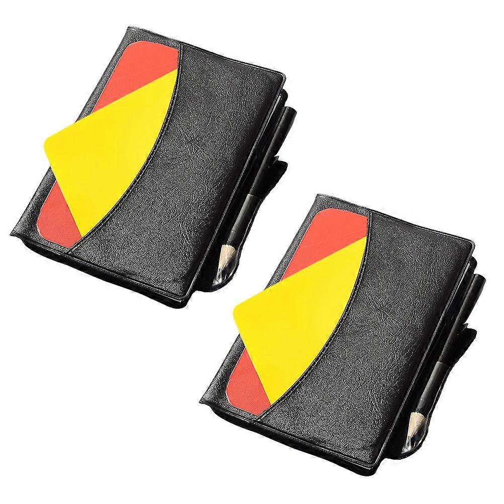 Soccer Referee Kit for Professional Use 2Sets Standard Referee Cards