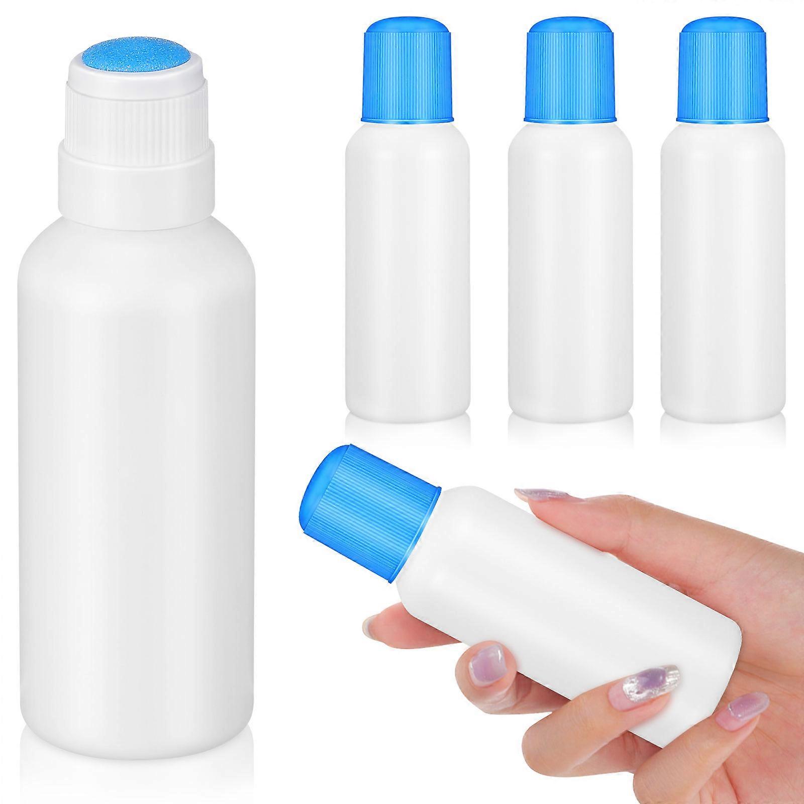 Eraser Dauber Sponge Head Applicator Bottle for External Liquid Use 4Pcs