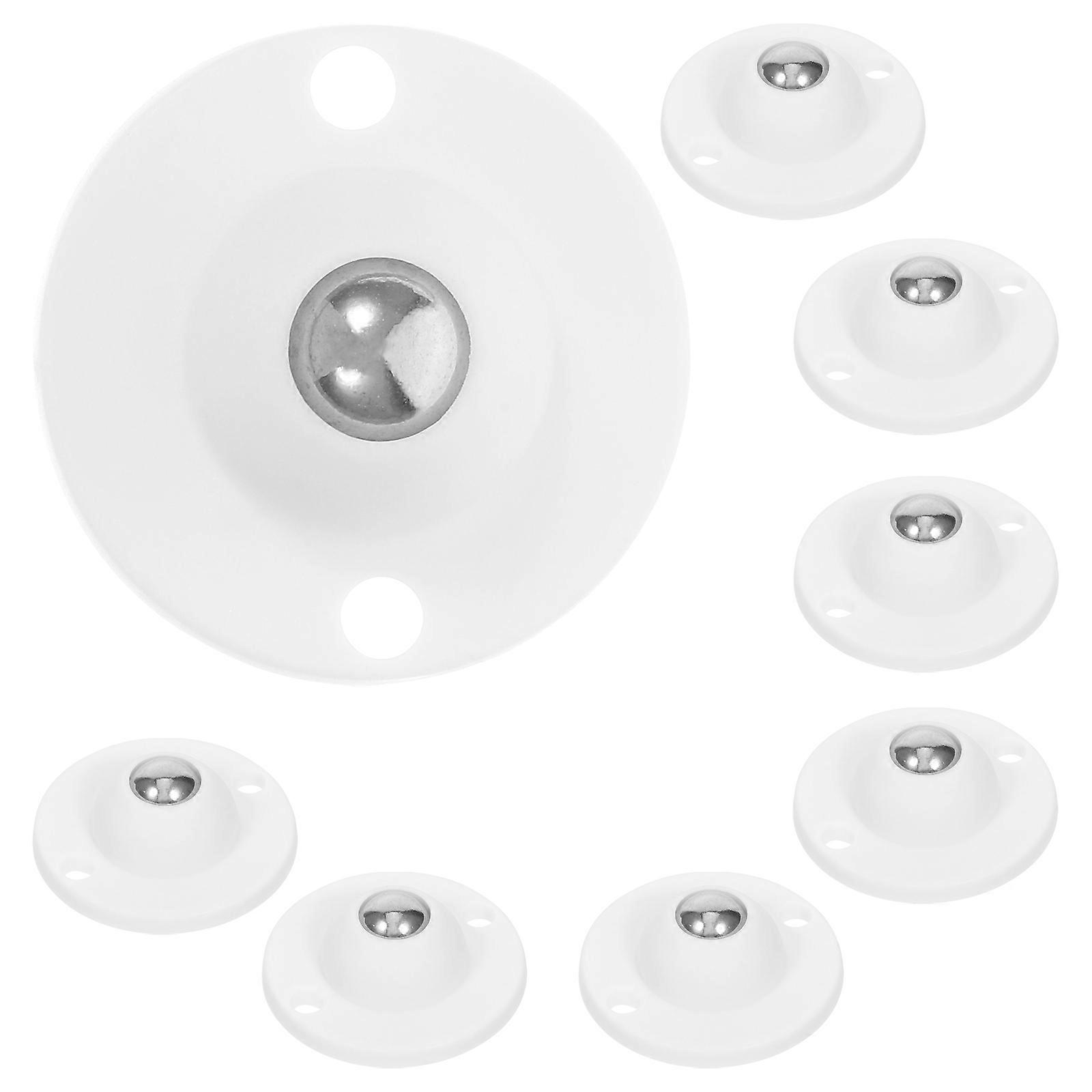 Universal Caster Wheel Replacement with Adhesive Paste for Storage Box 8Pcs