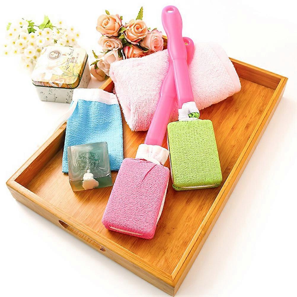 Exfoliating Bath Brush Long Handle Shower Brush for Bathing