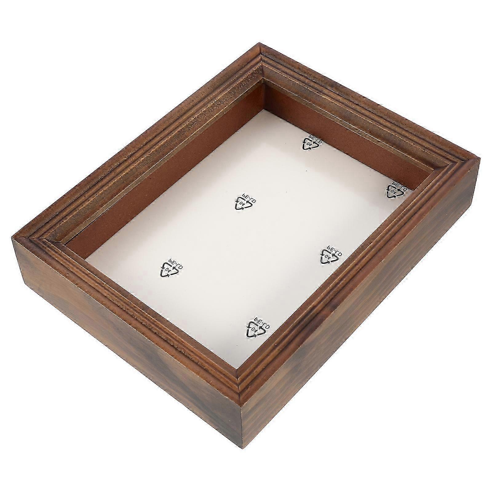 Keepsake Shadow Box compatible with Decor 2Pcs Coffee Display Case Photo Frame