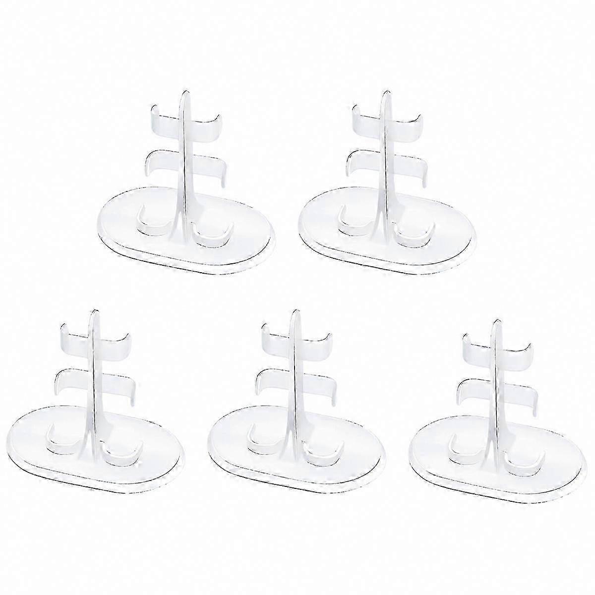 5pcs Small Doll Stands for Displaying Dolls
